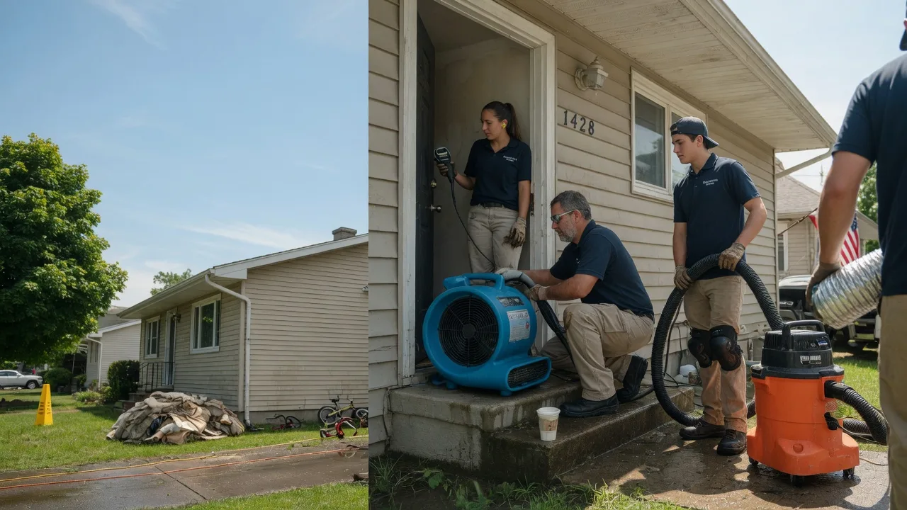 Water Damage Restoration in Hallsville, MO near me
